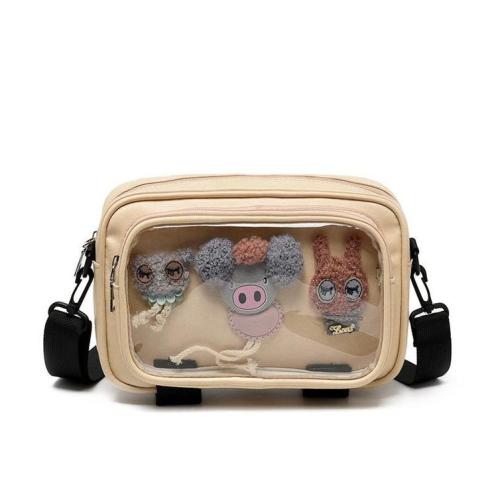 Wholesale custom ladies fashion cute shoulder bag transparency ita bag handbag for women