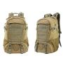 Polyester Combined Hiking Mountaineer  Bag Camping Outdoor Climbing Traveling Tactical Backpack For Men