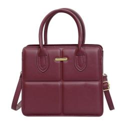 KBW636 Pure Colour New Casual Women Bag Fashion Indentation Handbag Ladies Single Shoulder Slanting Cross Square Bag