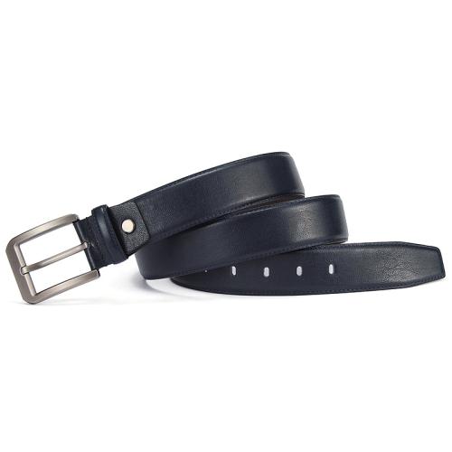 Factory wholesale price Genuine leather belts custom logo premium cowhide leather men's belts