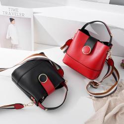 Hot Sale Custom Logo Bolsos De Mujer Crossbody Bag Bucket Bags Contrast Color Hand Bags For Women