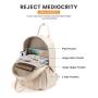 LOVEVOOK New Waterproof Stylish Bag with USB Port Lightweight Casual Daypacks Work Business Nurse school Laptop Backpack Unisex