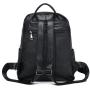 Custom 2024 Genuine Leather Backpack Bag Leather Eyelet Tab Design Backpacks OEM ODM Factory
