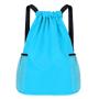 Large Capacity Foldable Eco Friendly Polyester Drawstring Custom Waterproof Sports Drawstring Gym Backpack