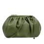 ZR274 Women's Bag New PU Blue Cool Qi Ruffle Pattern Foreign Style Texture One Shoulder Chain Crossbody Bag