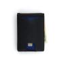 Slim Minimalist Mens Leather Wallet RFID Blocking Leather Metal Money Clip Card Holder Wallet
