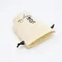 High Quality Round Bottom Cotton Linen Drawstring Candle Bag Candle Pouch Natural Cotton Muslin Gift Cosmetic Dust Bag