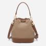 2024 Custom Genuine Leather Bucket Bags Handbags For Women With Contrast Colors