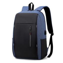 Men's Business Notebook Computer Bag Multifunctional backpack with USB Large Capacity Backpack Logo