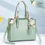 Simple Elegant PU Ladies Handbag Tassel Chain Decoration New Crossbody Bag Spring Summer Winter-Casual Life Crocodile Design