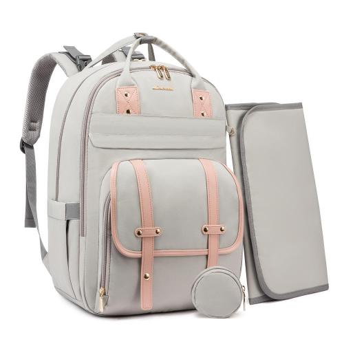 LOVEVOOK Flap Multipurpose Diaper Bag for Baby Waterproof Travel Baby Bag for Mom with Changing Pad Diaper Bag Mommy Backpack