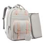 LOVEVOOK Flap Multipurpose Diaper Bag for Baby Waterproof Travel Baby Bag for Mom with Changing Pad Diaper Bag Mommy Backpack
