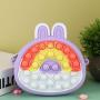 KB018 Silicone Children Cartoon Purse 2023 Mini Kids Bag Toy  Bubble Shoulder Bag Luxury Backpack High Quality Crossbody Bag
