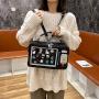 professional ita bag manufacturer holographic pu leather clear pvc custom designer backpack
