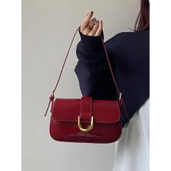 Advanced Vintage Wine Red Fashion Handbag Single