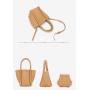KBW169 2023 New Niche Vegetable Basket Head Layer Cowhide Handbag Bucket Bag Mini Crossbody Shoulder Bag