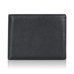 Custom Logo Rfid Blocking Leather Purses For Men Classic Flap Wallet Men