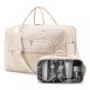 LOVEVOOK wholesale 2pcs Tote Duffel Weekender Bag wet and dry separation Swim Gym Bag for Travel Sports Camping Duffel bags
