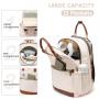 2023 New Arrivals LOVEVOOK 15.6 17.3 inch Computer Backpack for Women Large capacity Nylon School Travel Work Laptop Backpack