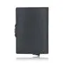 New Typecase Mens Wallet Card Holder Genuine Leather RFID Blocking Smart Minimalist Aluminum Card Case Rfid Card Casual Wallets