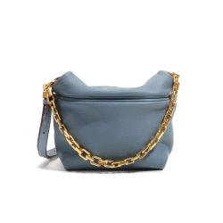 New Designer Metal Chains Handle Woman Bag 2021 Ladies Handbags Fancy Cloud Shoulder Bag