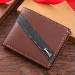 Men's Casual Cross-Border Fashion Wallet New Multi-Card Waterproof Trend Wholesale Manufacturers