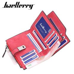 OEW003 Coin Purses Fold Leather Wallets For Women Small Coin Money Purse Bifold Purse ID Credit Card Holder