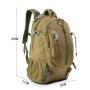 Travel Camping Back Pack Carrier Waterproof High Quality Hiking Backpack With Custom Logo  Tactical Hiking Backpack