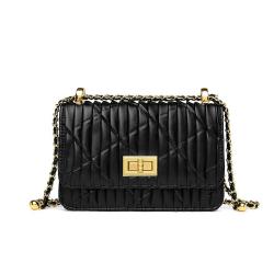 Custom Luxury Designer Trendy  High Quality Female Women Messenger Crossbody Small Quilted Flap Bags Shoulder Purses Handbags