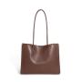 Trendy Stylish Full Grain Genuine Leather Luxury Brand Women'S Large Tote Shoulder Bags Bolsa Ladies Casual Handbags Wholesale