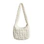 2024 Korean Nylon Puff Bag Creative Large Capacity Simple Soft Ladies Puff Hand Bag Fashion Women's Shoulder Bags for Girls