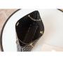HR211 Female Trendy Geometric Pattern Chain Tote Bag Single Shoulder Crossbody Women's Bag PU Versatile Handheld Shopping Bag