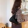 Factory Wholesale Fashion Women's Hand Underarm Bag High Quality Simple Handbag Messenger Bag Summer PU Leather Shoulder Bag