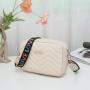 Embroidery Camera Bag 2024 Cross-border Women's Bags Wholesale Casual Small Square Shoulder Bag