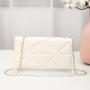 Women Bags 2024 new Ladies Korean style cosmetic chain women's shoulder bags pu fashion embroidery women's messenger bags