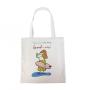 eco-friendly Plain Printed tote bag Canvas Weekend Pockets Grocery Reusable Shoulder Washable Foldable Cotton Anime Tote Bag