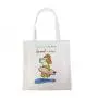 eco-friendly Plain Printed tote bag Canvas Weekend Pockets Grocery Reusable Shoulder Washable Foldable Cotton Anime Tote Bag