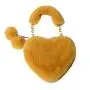 New lady Plush love handbag chain bag shoulder mesengers coin purse bag plush Bag For Women