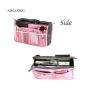 Travel Cosmetic Organizer Bag Multi-functional bag with multiple Mesh Pockets Built into The Bag and Zippered Pockets