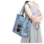 New Arrival Promotional Nylon Material Women Gender Mesh Swim Bag Custom Logo Mesh Beach Tote Bags