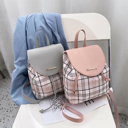 Women's Shoulder Bag 2024 Fashion PU Leather Women's Backpack Factory Wholesale Casual Zipper Student backpack