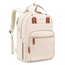 LOVEVOOK OEM Fashion Anti-Theft Travel Backpacks with USB Port Casual Daypack for Work Computer Laptop Backpack for Women Men