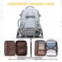 LOVEVOOK Large 30L Waterproof Suitcase Backpacks with 3 Packing Cubes Business School Weekender Overnight Travel Backpack Women
