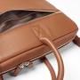 Custom Messenger Bag Satchel With Metal Zippers Premium Slim 16" Business Briefcase Tablet Bag Leather Laptop Bag