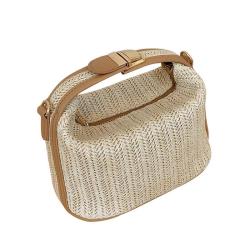 ZR137 Straw Woven Women's Spot 2023 Hot Fashion Handheld Leisure Vacation Single Shoulder Crossbody Bag Beach Bag