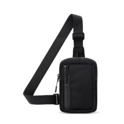 ZF329 Slanting Cross-body Bag Men Nylon Shoulder Chest Bag Mini Simple Waterproof Wear-resistant Fashion Business