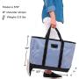 Stripe Insulated Cooler Beach Bag Custom Logo Insulated Soft Bag Large Cooler Tote Bag With Beach Or Travel