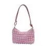 ZF237 New Women's Underarm Bag Korean Fashion Shoulder Bag Zipper Soft Handbag Small Fresh Bubble Bag