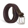 Factory direct braided leather belt handmade men woven leather belt for men