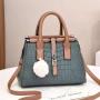 leather crossbody bags for women wholesale women handbags Girl Zipper Square Bag With Pom Pon Lock Clasp Luxury